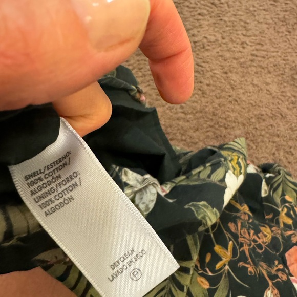 2 FOR $25Rebecca Minkoff Geneva Tropical Floral Puff Sleeve Top Zip Front Size M - Picture 4 of 7